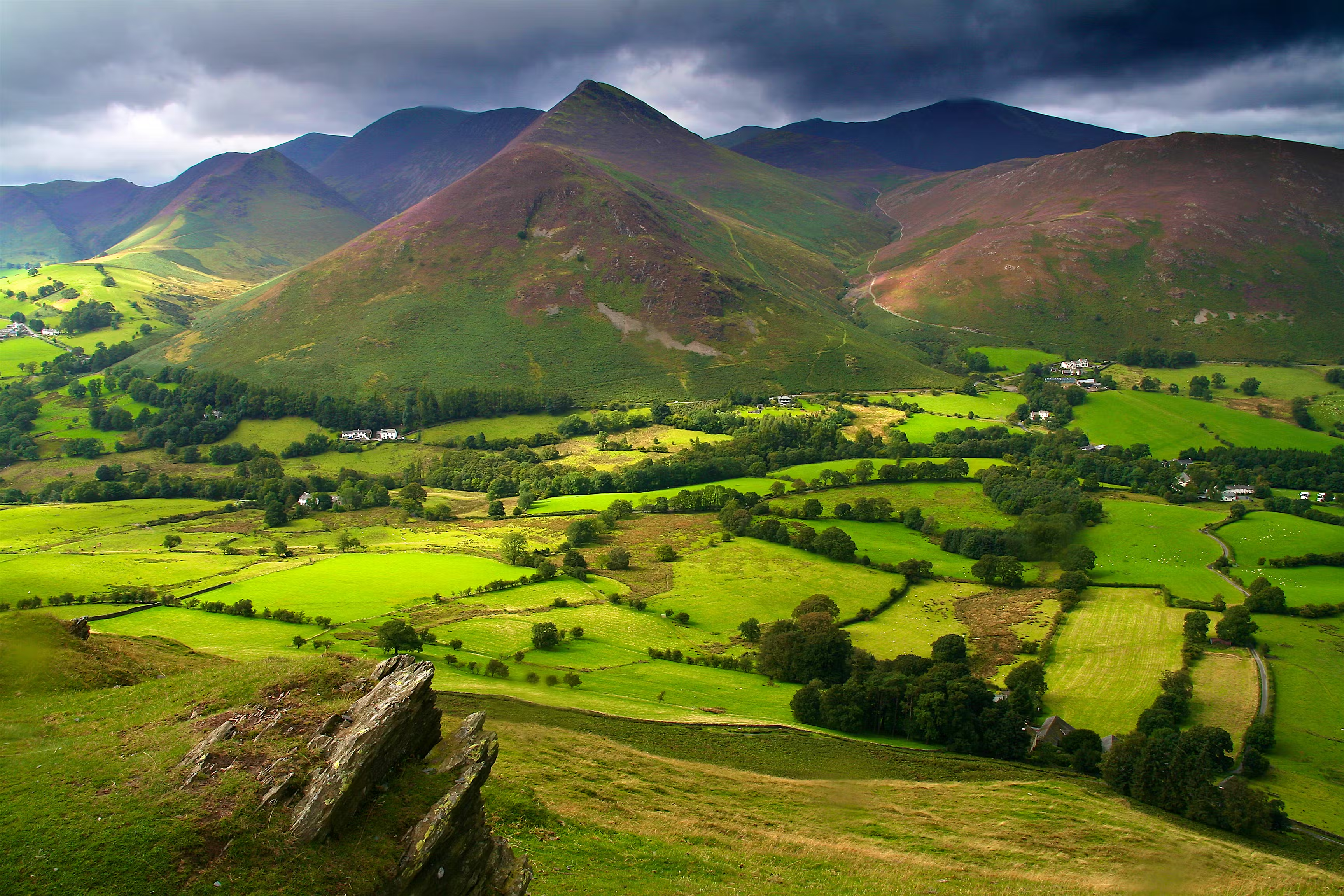 Paisagem natural da Inglaterra
